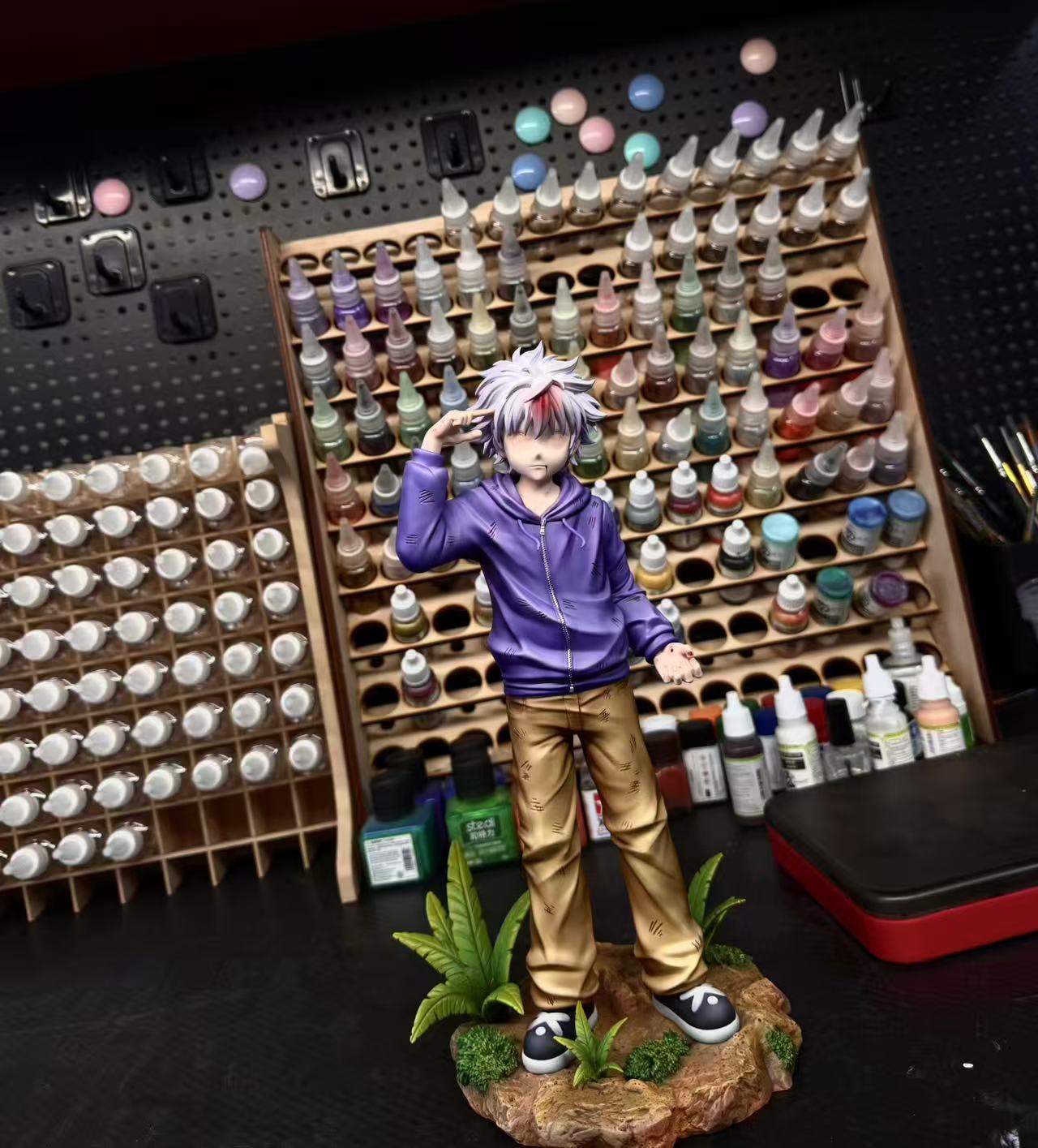 Hunter x Hunter Rich Studio Killua Zoldyck Resin Statue