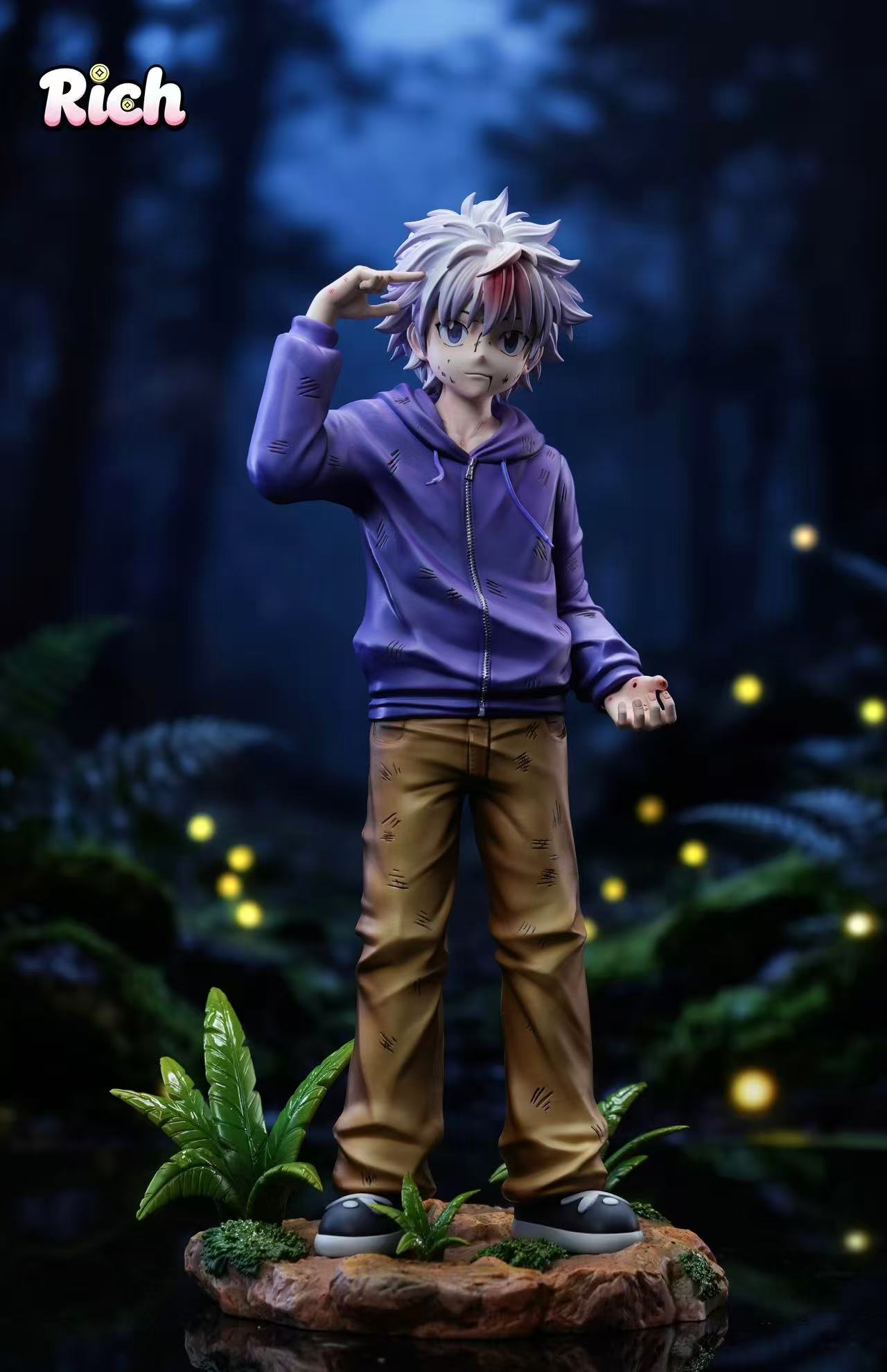 Hunter x Hunter Rich Studio Killua Zoldyck Resin Statue
