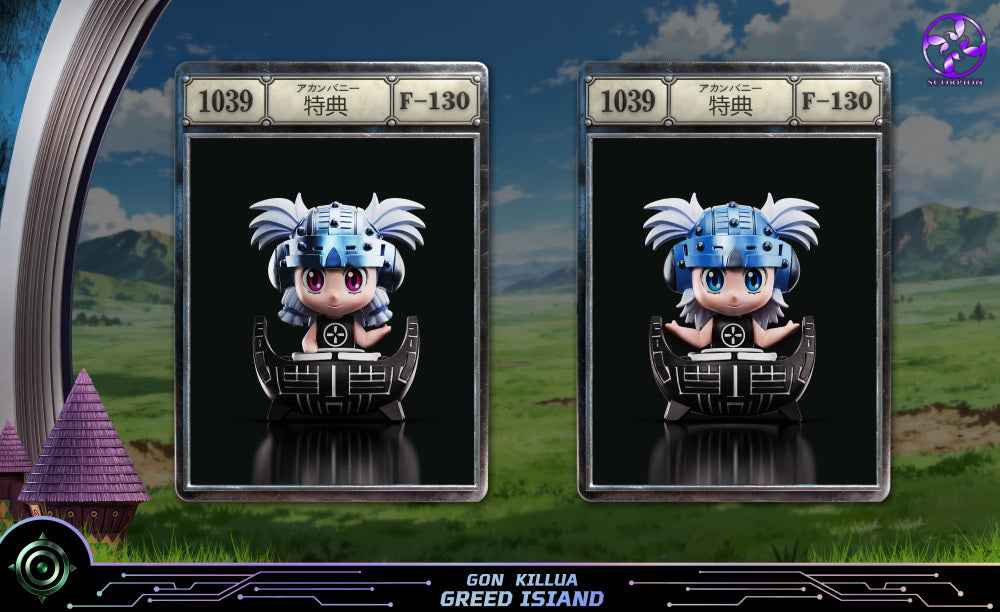 Hunter x Hunter Scorpion Studio Greed Island Gon Freecss & Killua Zoldyck Resin Statue