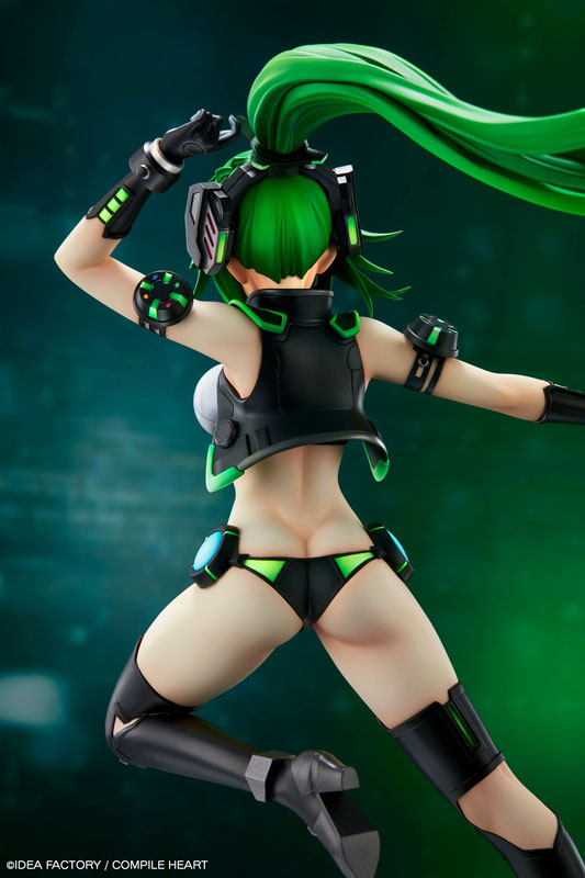 Hyperdimension Neptunia Victory II Vertex Next Green Licensed PVC Figure