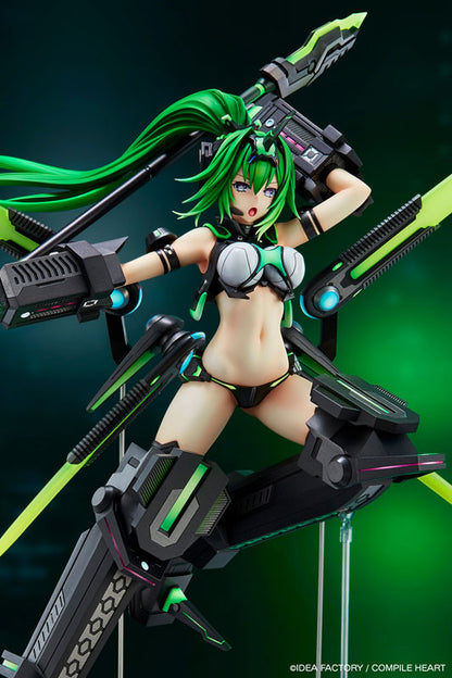 Hyperdimension Neptunia Victory II Vertex Next Green Licensed PVC Figure