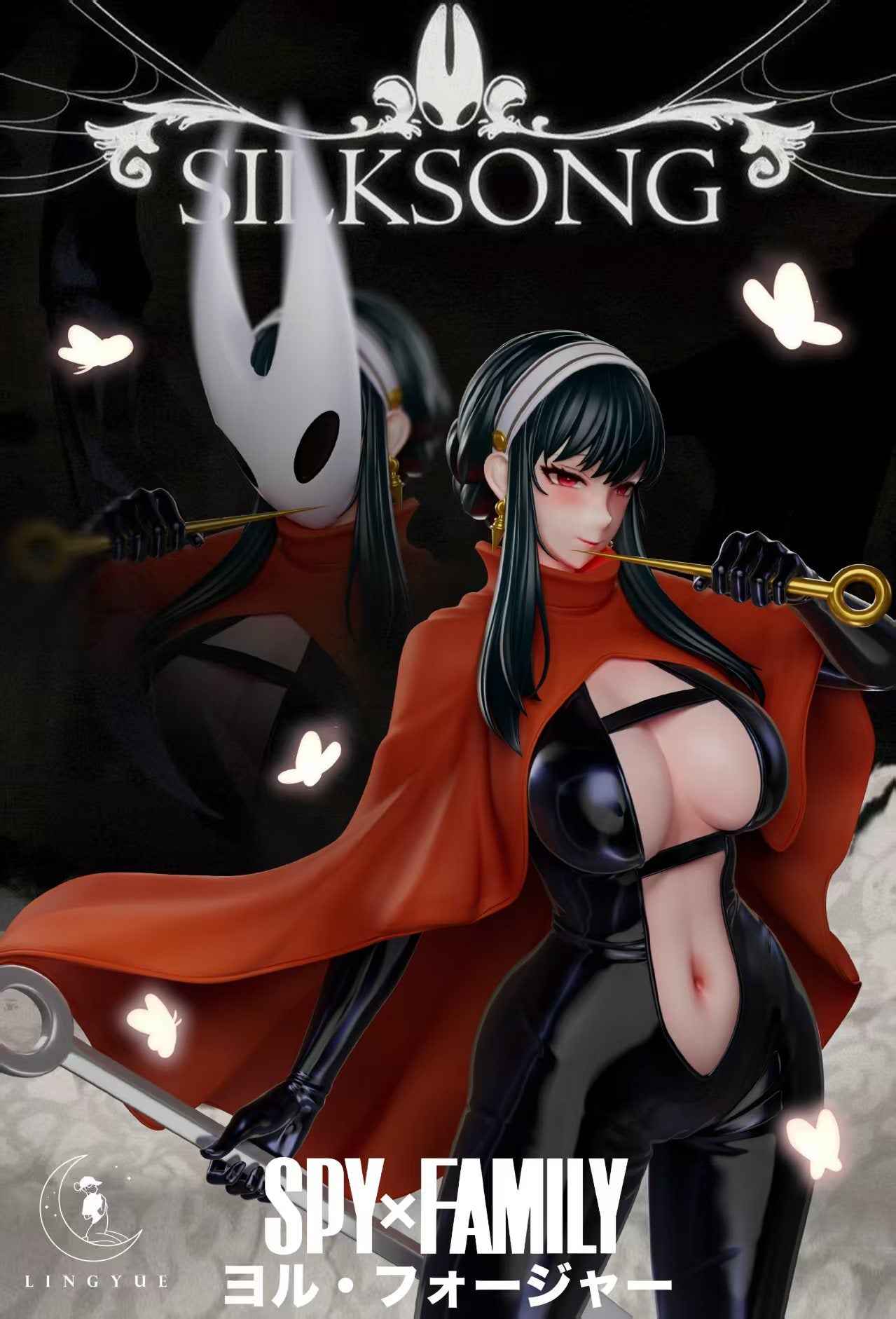 Spy x Family Ling Yue Studio Yor Forger Cosplay Silksong Hornet Resin Statue
