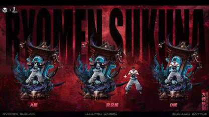 Jujutsu Kaisen Temple Studio & ZanyJoke Studio Itadori Yuji Ryomen Sukuna Resin Statue