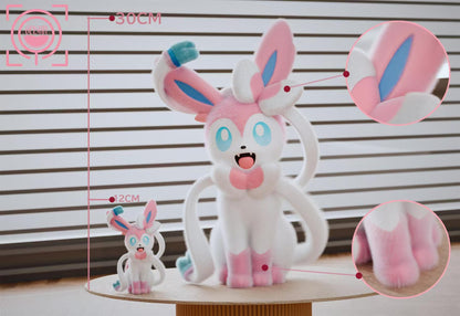 Pokémon Geisha Studio Plush Texture Sylveon Resin Statue