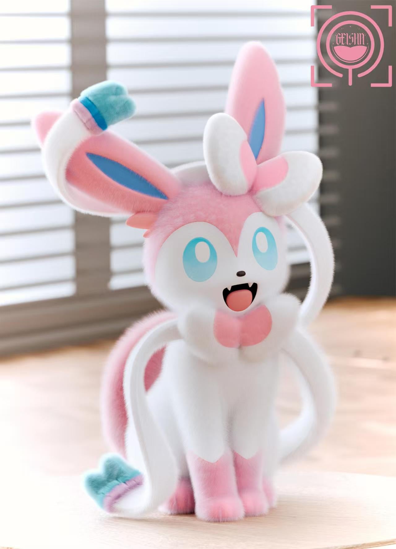 Pokémon Geisha Studio Plush Texture Sylveon Resin Statue