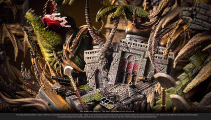 One Piece Geometric Space Studio Sir Crocodile Resin Statue