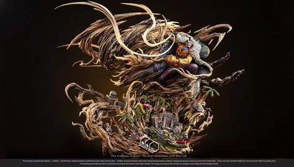 One Piece Geometric Space Studio Sir Crocodile Resin Statue