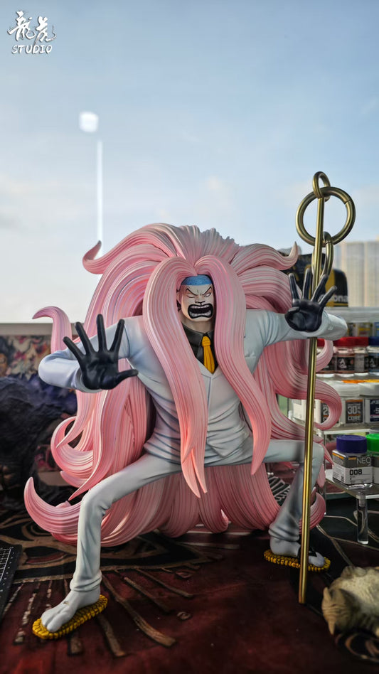 One Piece Long Hu Studio Kumadori Resin Statue