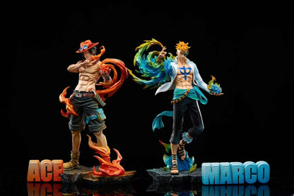One Piece Ghost Studio Fire Fist Portgas D. Ace Resin Statue