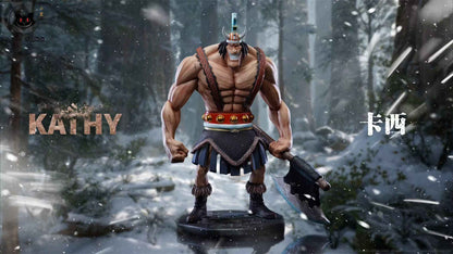 One Piece Black Studio Kashii & Oimo Resin Statue