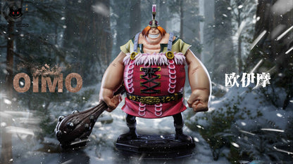 One Piece Black Studio Kashii & Oimo Resin Statue