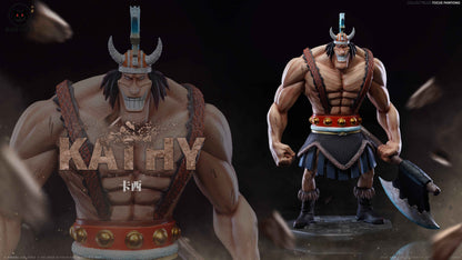 One Piece Black Studio Kashii & Oimo Resin Statue