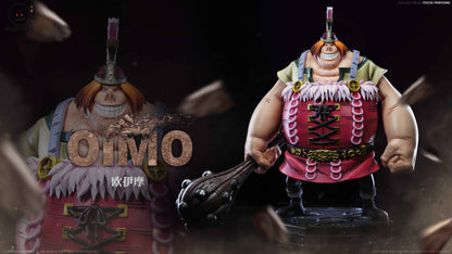 One Piece Black Studio Kashii & Oimo Resin Statue