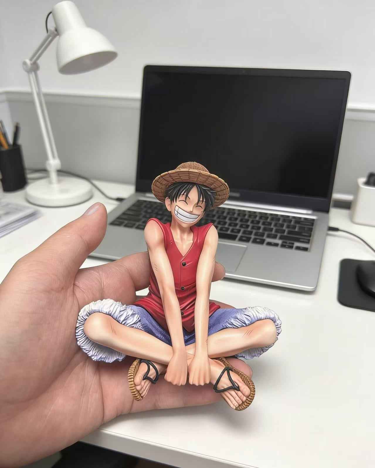One Piece AS Studio Seated Mokey D. Luffy Resin Statue