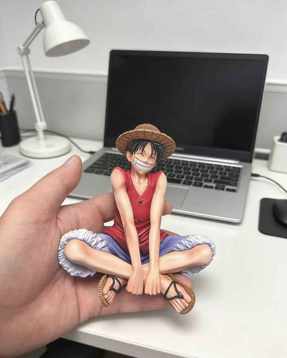 One Piece AS Studio Seated Mokey D. Luffy Resin Statue