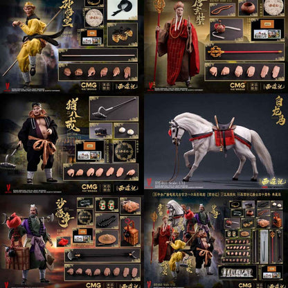 Journey To The West VERYCOOL 40th Anniversary Collector's Edition XYJ-007/8/9/10/11/12 1/12 Licensed Action Figure