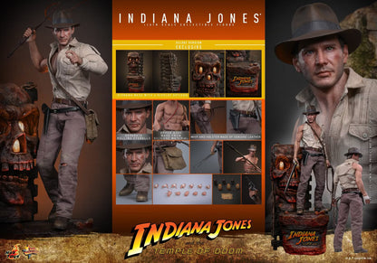 Indiana Jones Hot Toys Indiana Jones and the Temple of Doom MMS860 MMS861 1/6 Licensed Action Figure