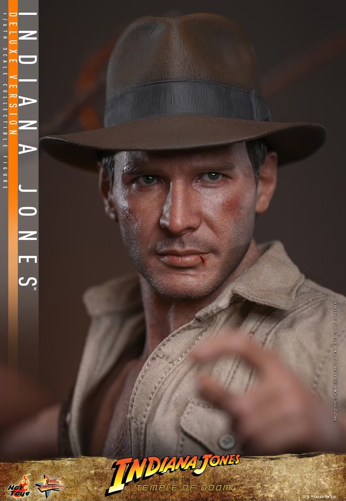 Indiana Jones Hot Toys Indiana Jones and the Temple of Doom MMS860 MMS861 1/6 Licensed Action Figure