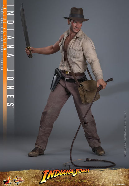 Indiana Jones Hot Toys Indiana Jones and the Temple of Doom MMS860 MMS861 1/6 Licensed Action Figure
