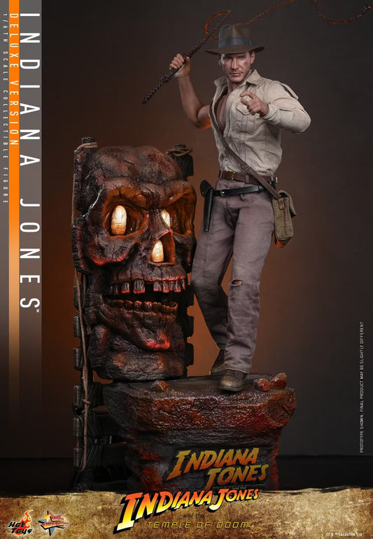 Indiana Jones Hot Toys Indiana Jones and the Temple of Doom MMS860 MMS861 1/6 Licensed Action Figure