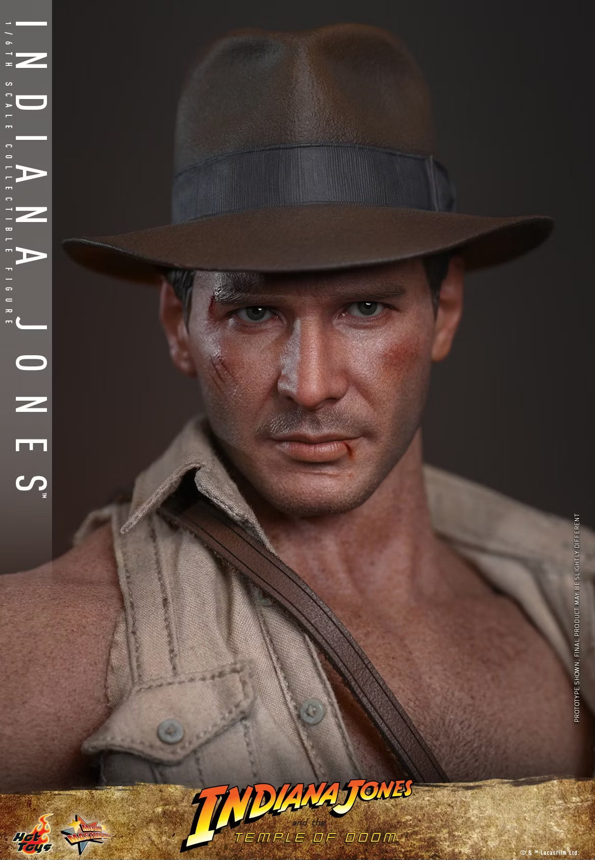 Indiana Jones Hot Toys Indiana Jones and the Temple of Doom MMS860 MMS861 1/6 Licensed Action Figure