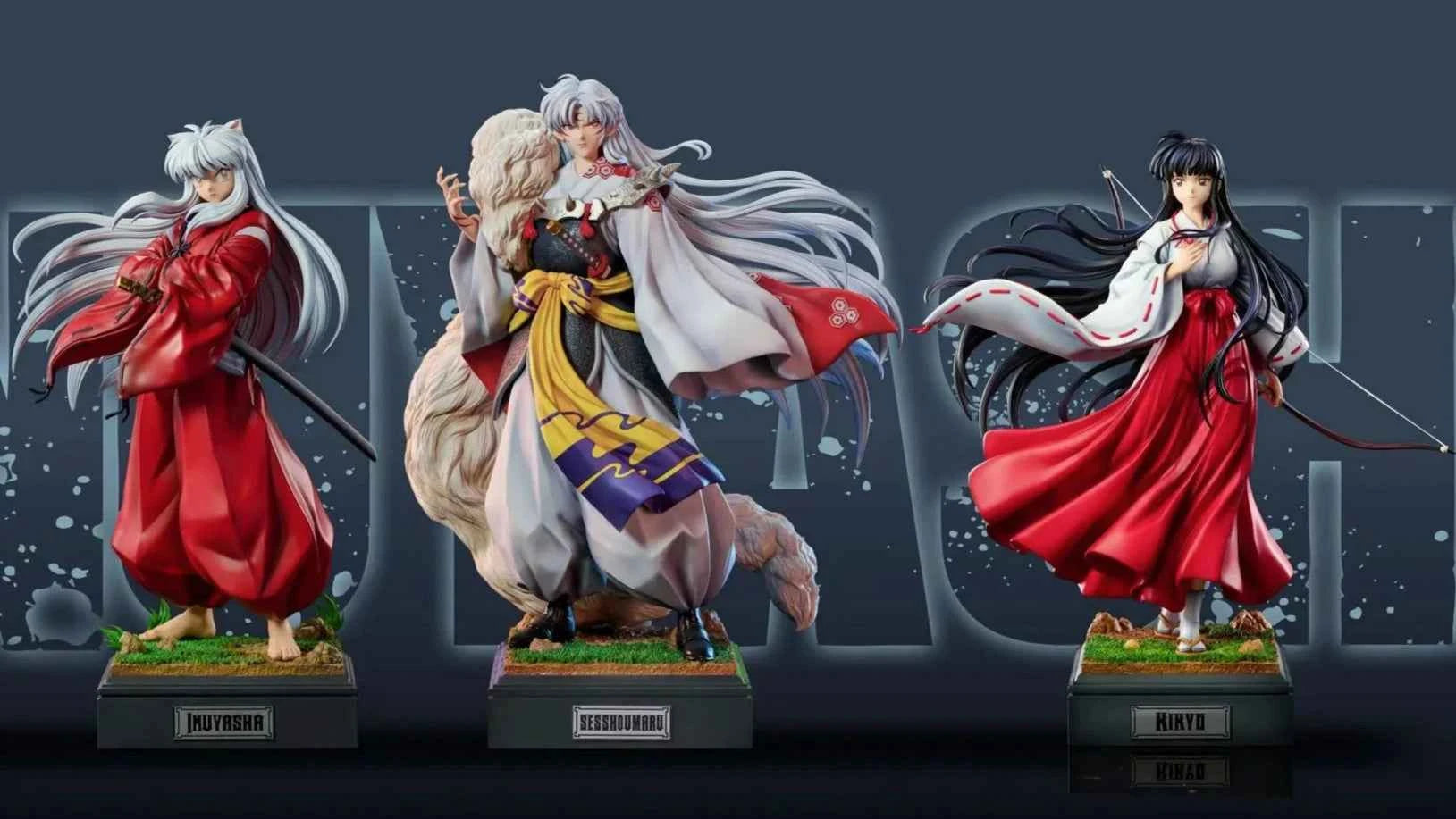 InuYasha Mimo Studio & Exorcism Studio Kikyo Resin Statue
