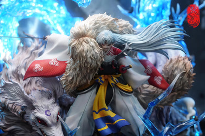 InuYasha TY Studio S+ Grade Sesshomaru Dragon Strike Resin Statue