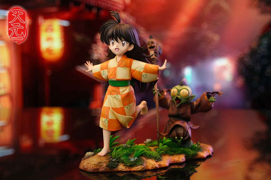 InuYasha ~ TY Studio ~ Rin & Jaken ~ Resin Statue