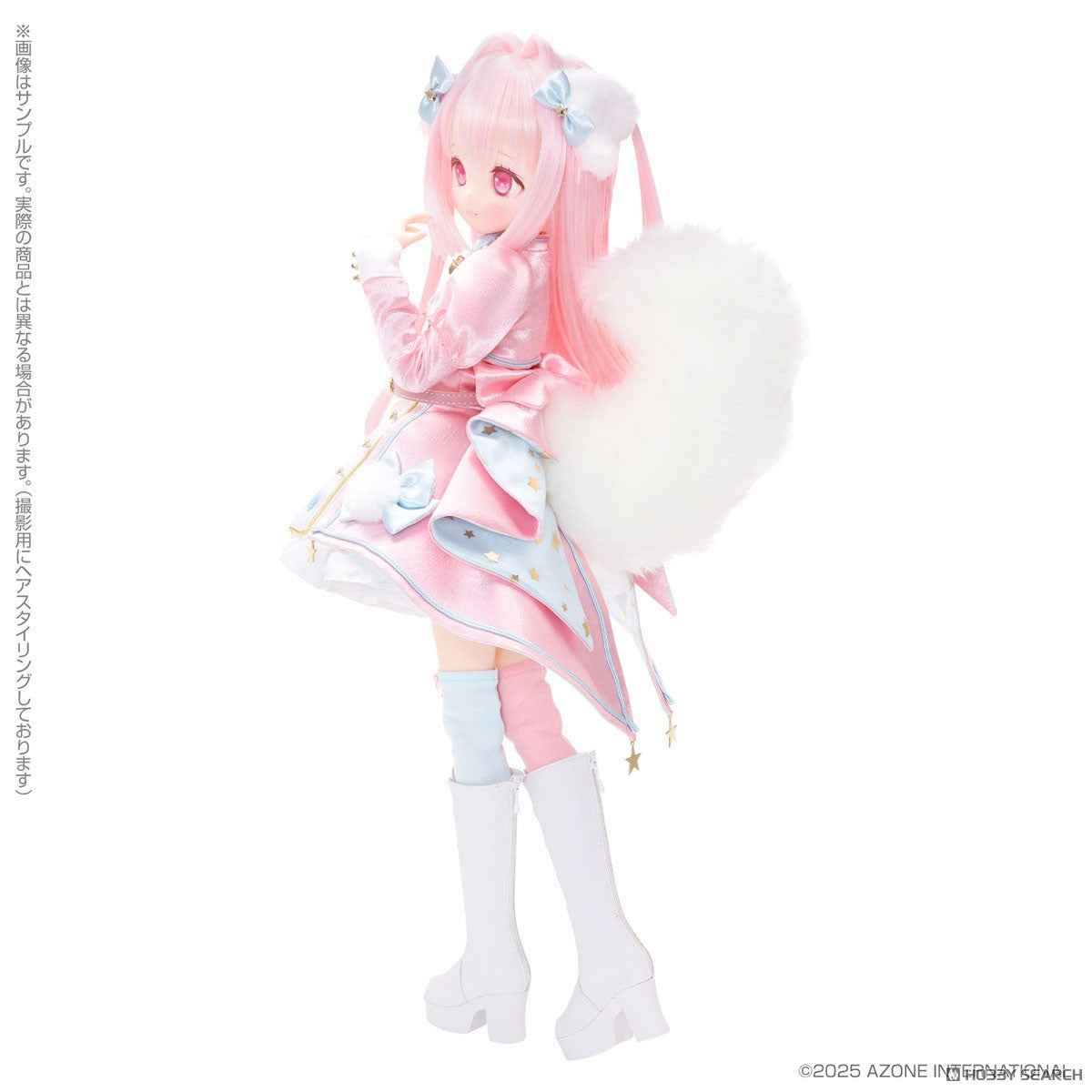 Iris Collect Petit Azone Honono Magical☆fluffy Milky Pink ver. s*t*j 1/3 Licensed PVC Doll