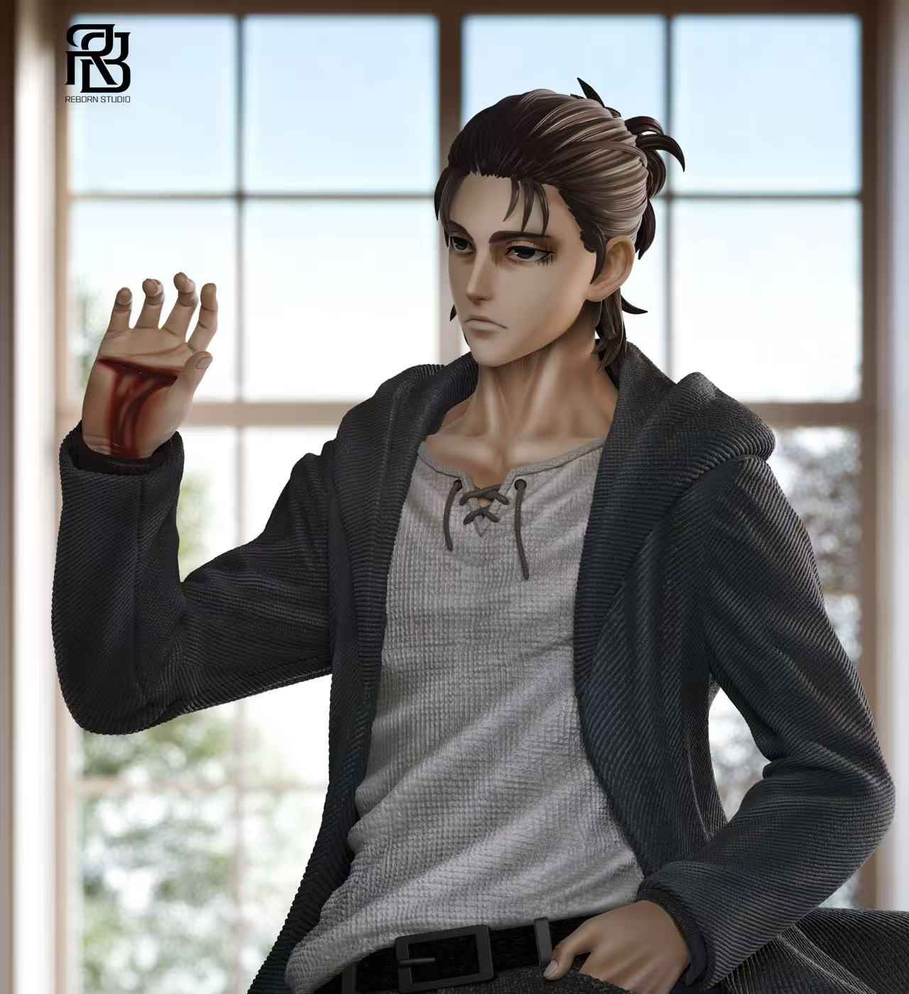 Attack On Titan ReBorn Studio Eren Jaeger Resin Statue