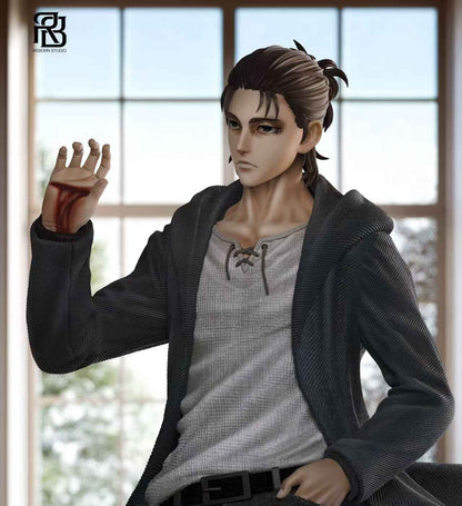 Attack On Titan ReBorn Studio Eren Jaeger Resin Statue