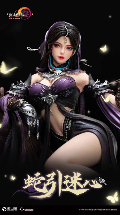 JX Online 3 Light Year Studio Snake-Enticing Mind Five Venoms Female 1/4 Licensed Resin Statue