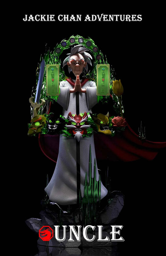Jackie Chan Adventures 12 Talisman Studio Uncle Resin Statue