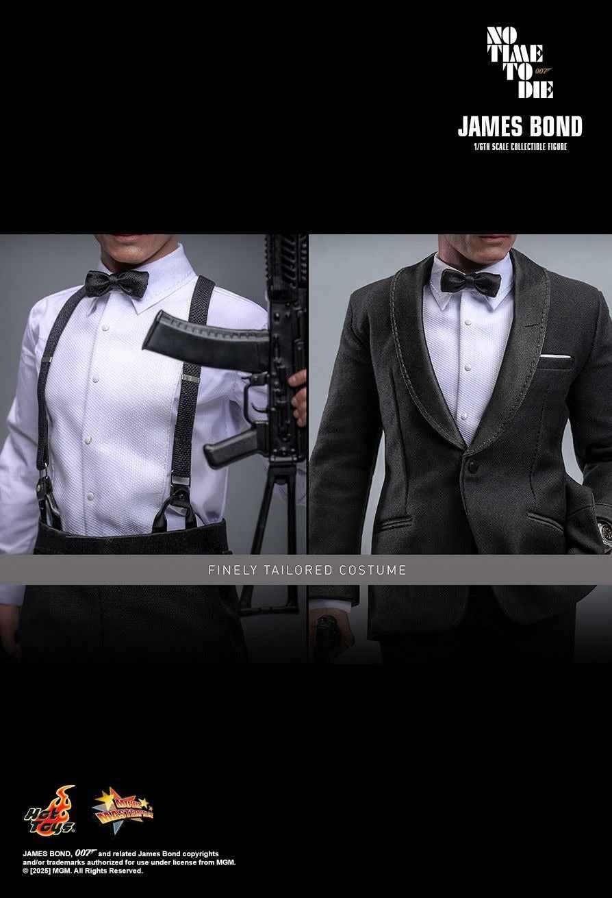 James Bond Hot Toys No Time To Die James Bond MMS803 Licensed Action Figure