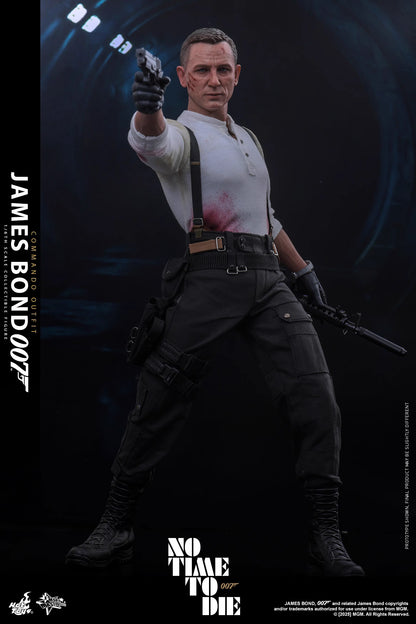 James Bond Hot Toys No Time To Die James Bond (Commando Outfit) MMS804 Licensed Action Figure
