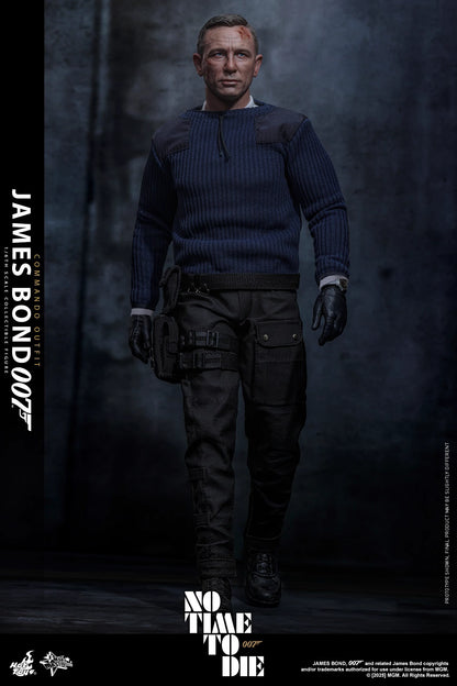James Bond Hot Toys No Time To Die James Bond (Commando Outfit) MMS804 Licensed Action Figure