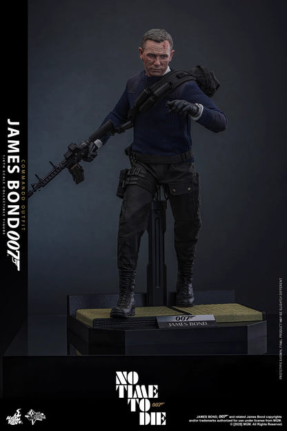 James Bond Hot Toys No Time To Die James Bond (Commando Outfit) MMS804 Licensed Action Figure