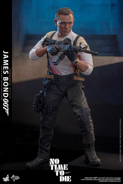 James Bond Hot Toys No Time To Die James Bond (Commando Outfit) MMS804 Licensed Action Figure