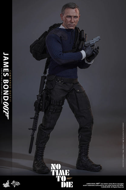 James Bond Hot Toys No Time To Die James Bond (Commando Outfit) MMS804 Licensed Action Figure