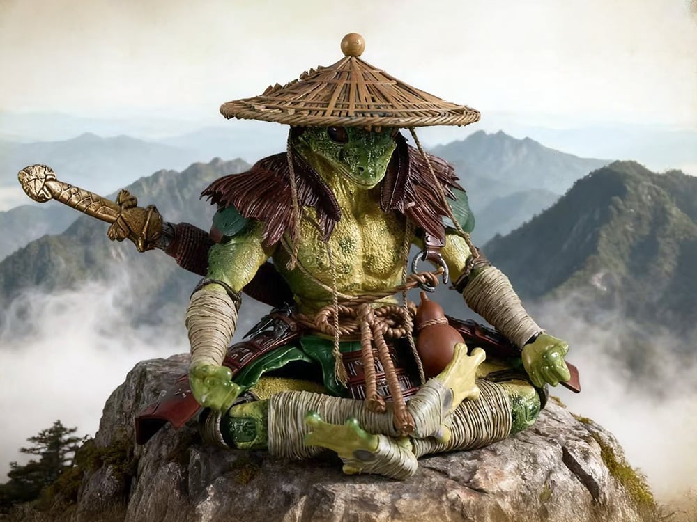 Jianghu Series LuMeng Toys Walker Frog Wanderer Licensed Action Figure
