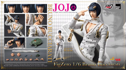JoJo's Bizarre Adventure Threezero Bruno Bucciarati FigZero 3Z06590M0 1/6 Licensed Action Figure