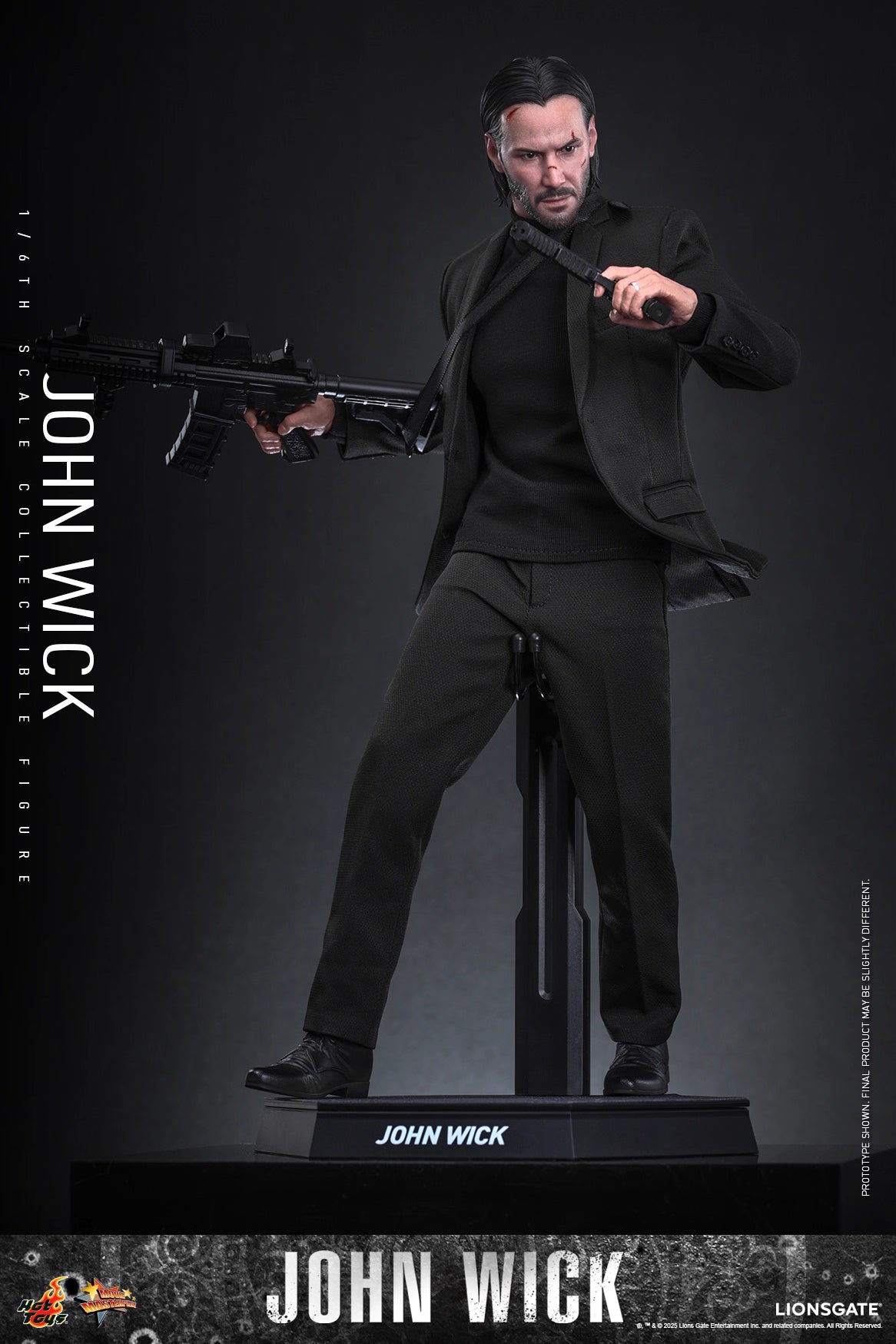 John Wick Hot Toys John Wick MMS832 1/6 Licensed Action Figure