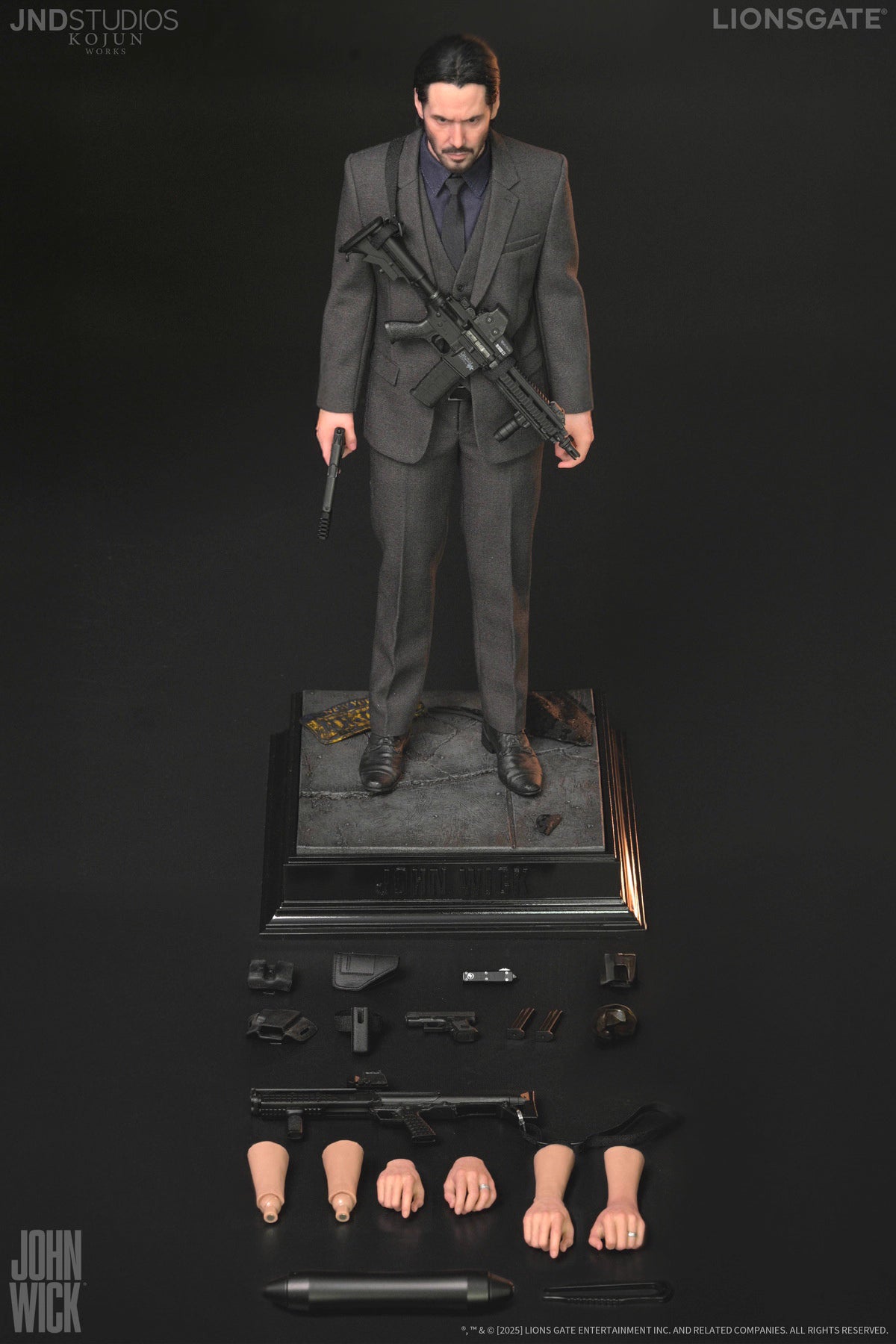 John Wick JND Studio John Wick 1&4 KJW-005A KJW-005C 1/6 Licensed Action Figure