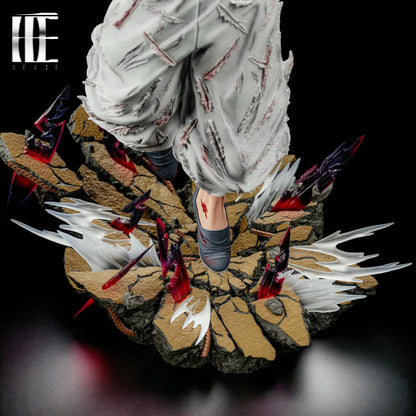 Jujutsu Kaisen Heroe Collectibles Studio attle Damaged Satoru Gojo Resin Statue