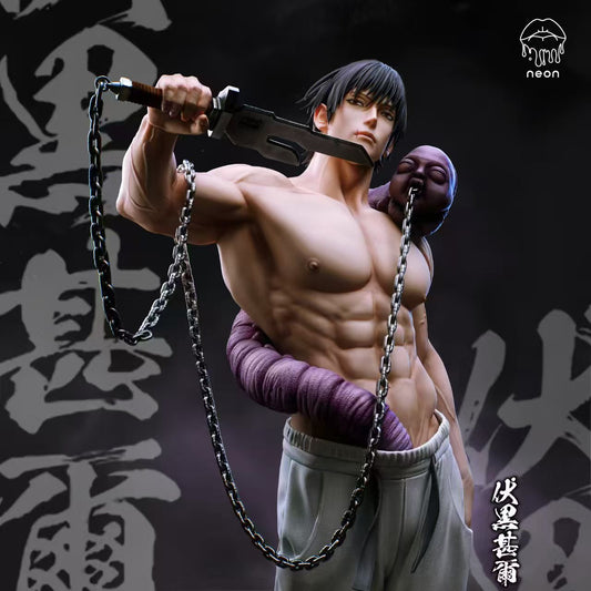 Jujutsu Kaisen Neon Studio Toji Fushiguro Resin Statue