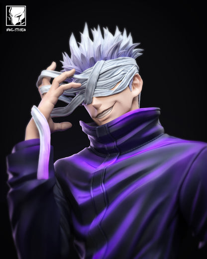 Jujutsu Kaisen Noc Studio Satoru Gojo Resin Statue