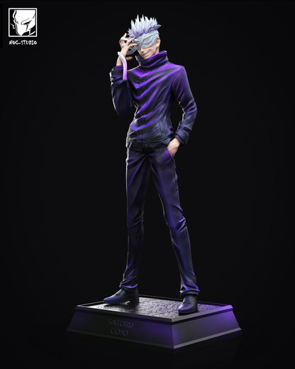Jujutsu Kaisen Noc Studio Satoru Gojo Resin Statue