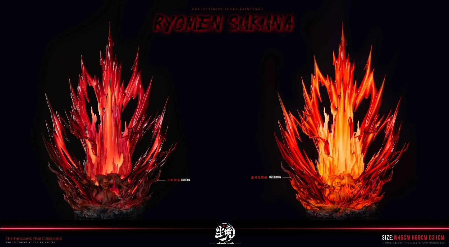Jujutsu Kaisen Real World Studio Itadori Yuji Ryomen Sukuna Resin Statue