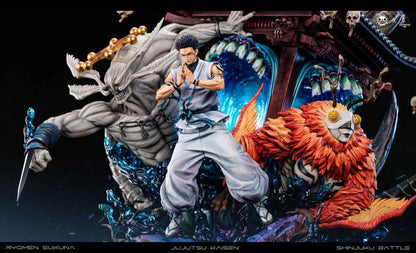 Jujutsu Kaisen Temple Studio & ZanyJoke Studio Itadori Yuji Ryomen Sukuna Resin Statue