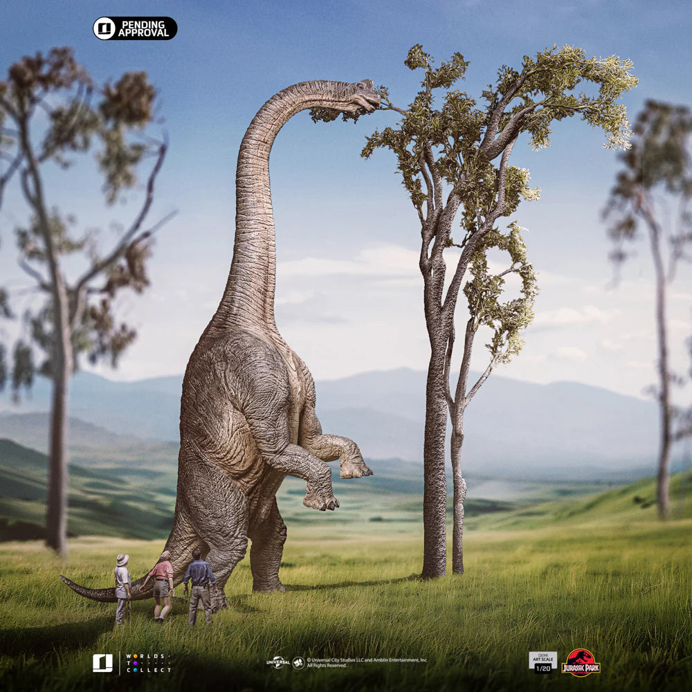 Jurassic Park Iron Studio Welcome to Jurassic Park Diorama UNIVJP124325-20 Resin Statue